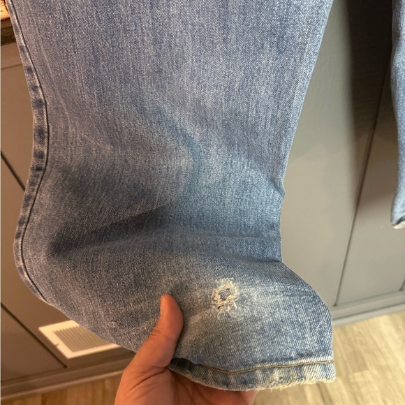 Vintage Y2K Abercrombie & Fitch 1892 button fly worn denim sz 36x32 made in USA - Picture 10 of 13